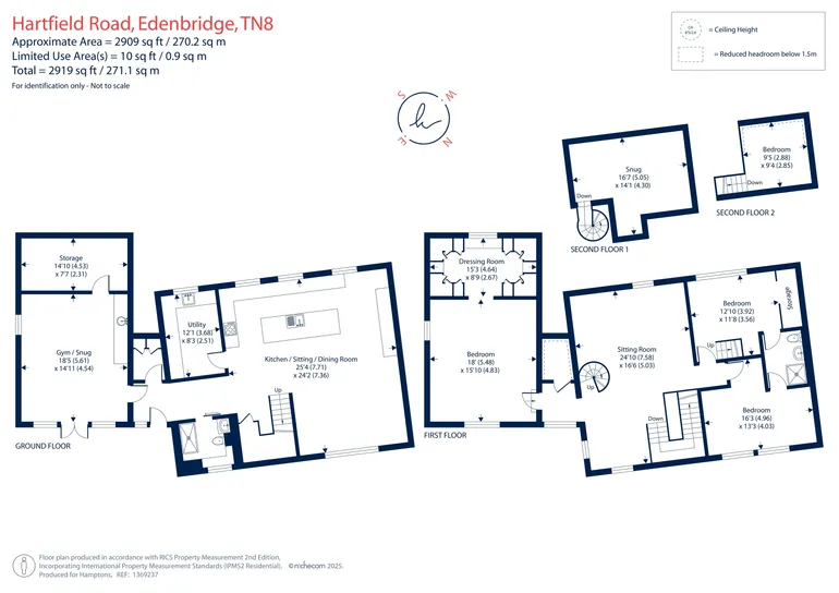 Floorplan 1 for Hartfield Road Stanfords End TN8