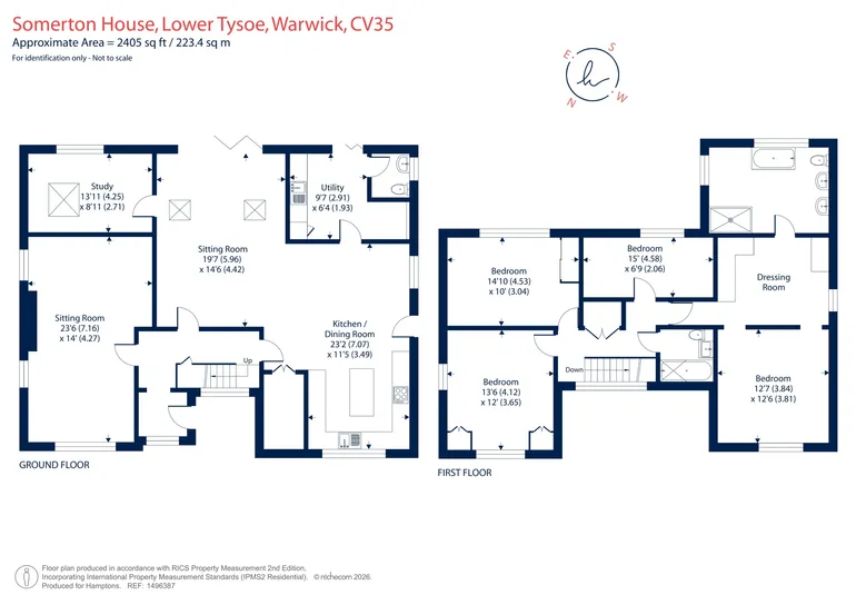 Floorplan 1 for Tysoe Road Lower Tysoe CV35