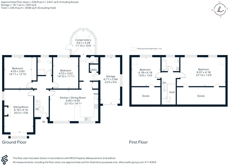 Floorplan 1 for Church Road Chadlington OX7