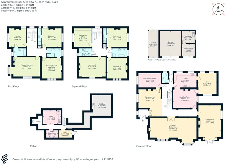 Floorplan 1 for Broadwater Down, Tunbridge Wells, TN2