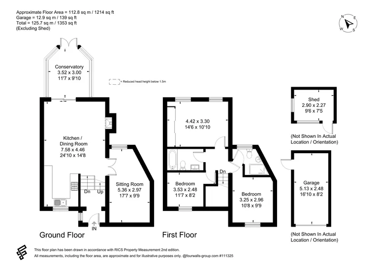 Floorplan 1 for Rogers Meadow, Marlborough, SN8