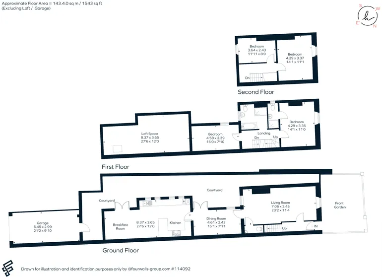 Floorplan 1 for Watermoor Road, Cirencester, GL7
