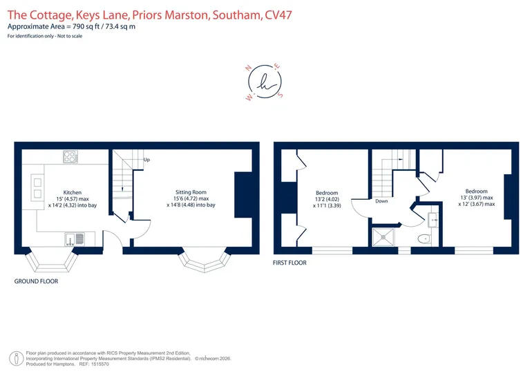 Floorplan 1 for Keys Lane, Priors Marston, CV47
