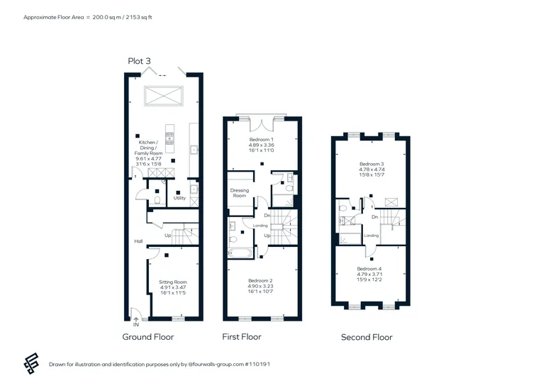 Floorplan 1 for Amersham Road, Beaconsfield, HP9