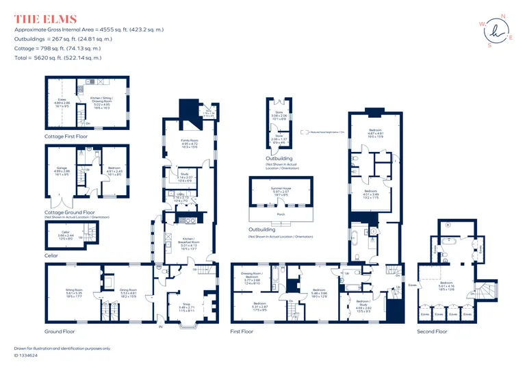 Floorplan 1 for Main Street, Stratford-Upon-Avon, CV37