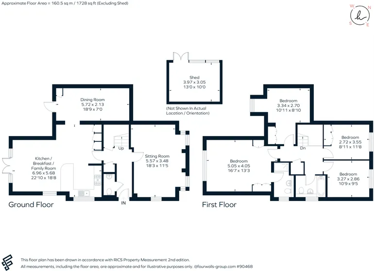 Floorplan 1 for Windmill Lane, Bledlow Ridge, HP14