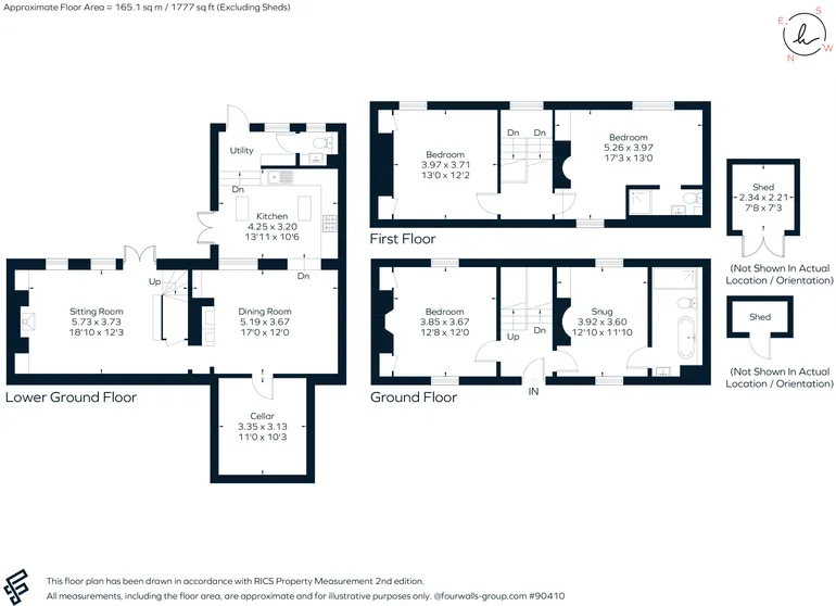 Floorplan 1 for London Road West, Bath, BA1