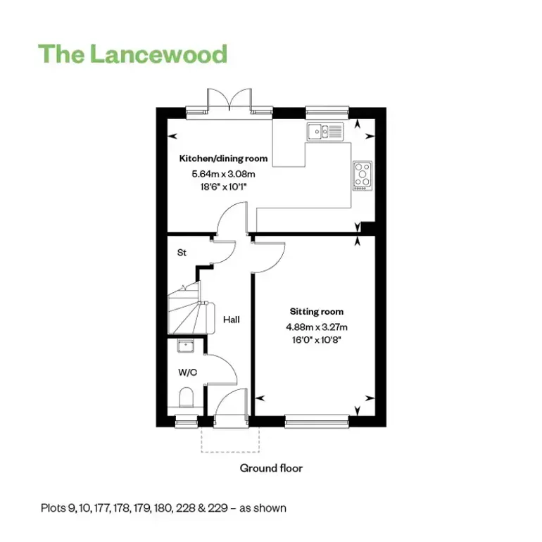 Floorplan 1 for Birchwood, Farnham, GU9