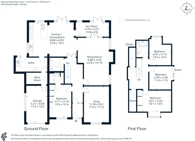 Floorplan 1 for Burford Road, Stratford-Upon-Avon, CV37