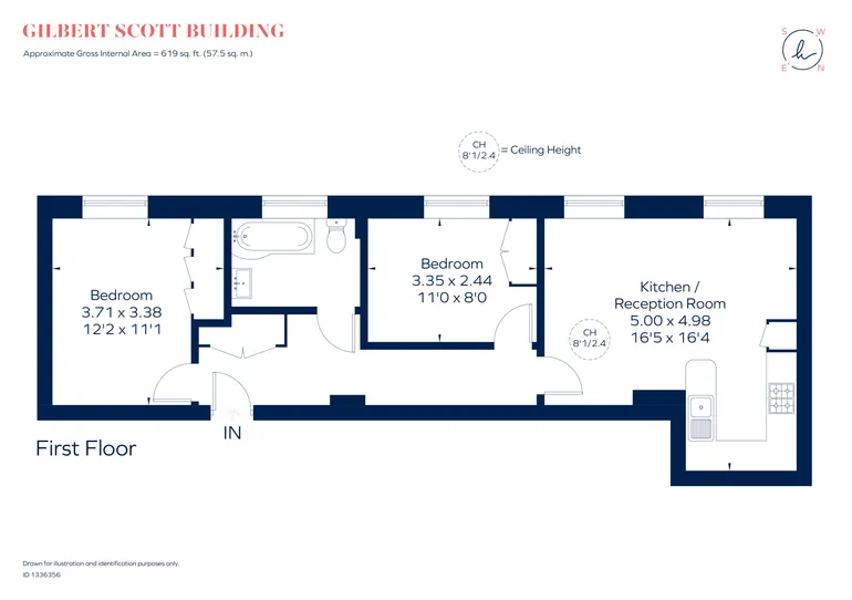 Floorplan 1 for Scott Avenue, London, SW15