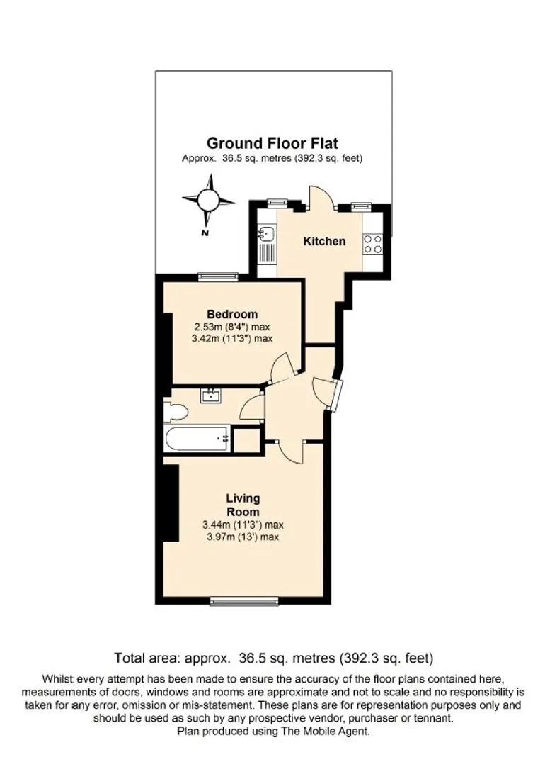 Floorplan 1 for Almeida Street London N1