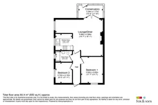 Eastbourne Road, Willingdon, EASTBOURNE floorplan 1 out of 1