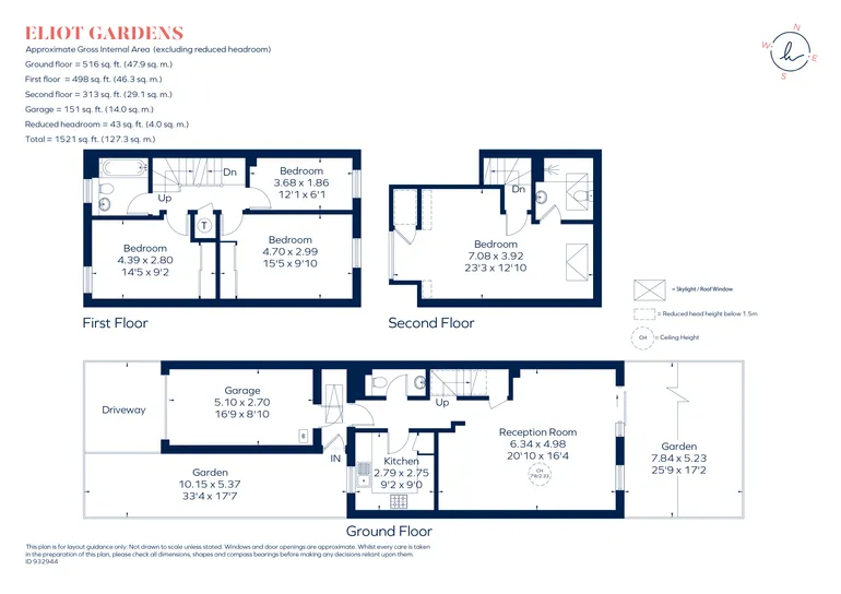 Floorplan 1 for Eliot Gardens, SW15