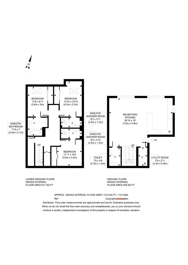Floorplan 1 for West End Lane London NW6