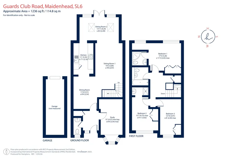 Floorplan 1 for Guards Club Road Maidenhead SL6