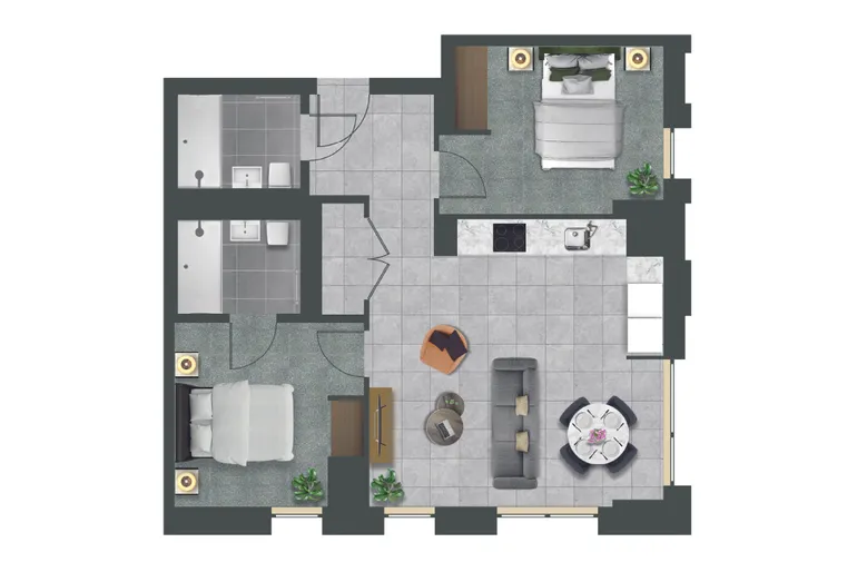 Floorplan 1 for Hove Central, 11 Boulevard Place Hove BN3