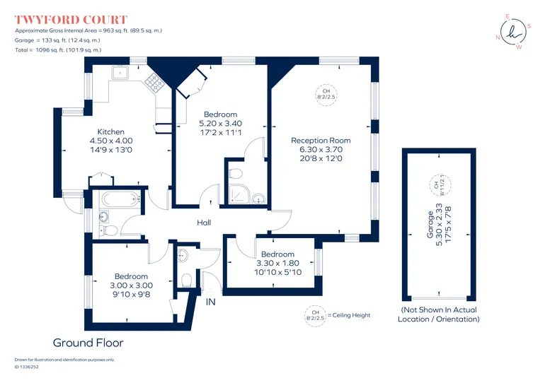 Floorplan 1 for Fortis Green, London, N10