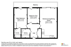 Ferry Court, Cardiff floorplan 1 out of 1