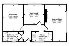 Brighton Road, PURLEY floorplan 1 out of 1