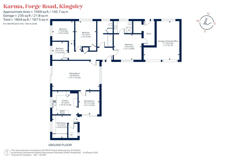 Floorplan 1 for Forge Road, Kingsley, GU35