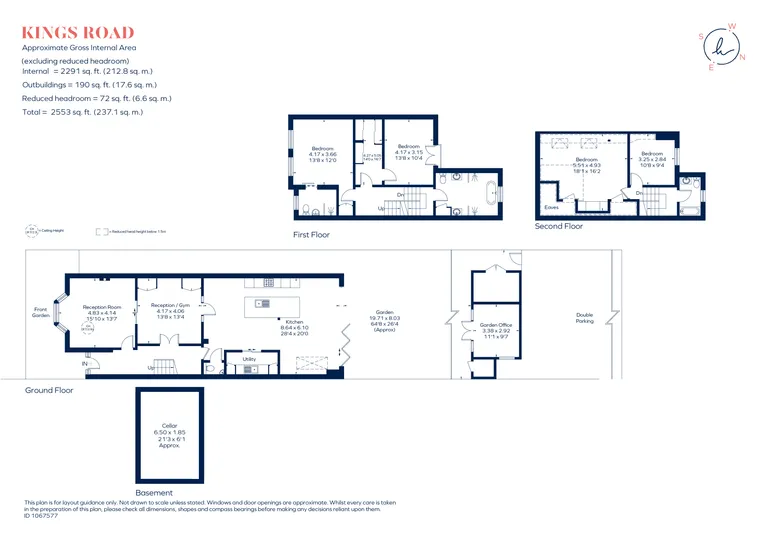 Floorplan 1 for Kings Road, Kingston upon Thames, KT2