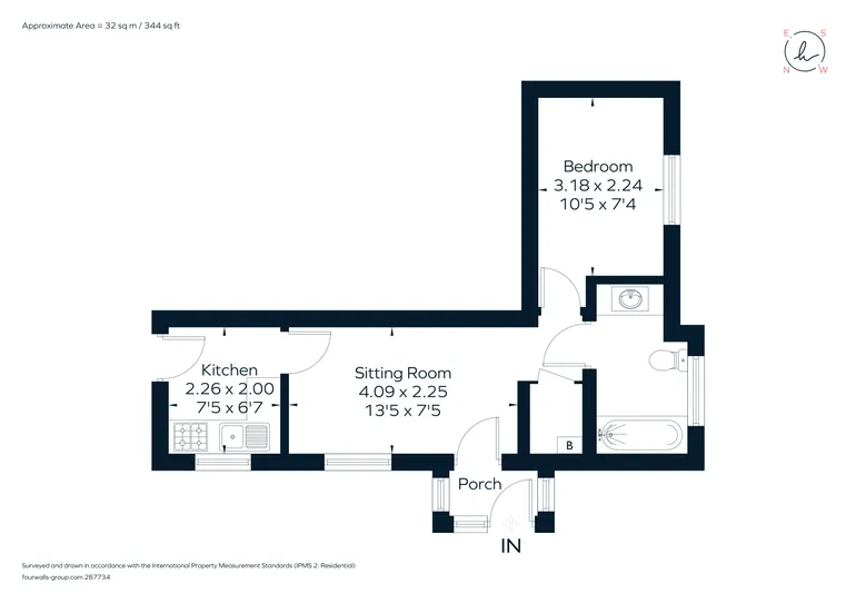 Floorplan 1 for Back Lane Marlborough SN8
