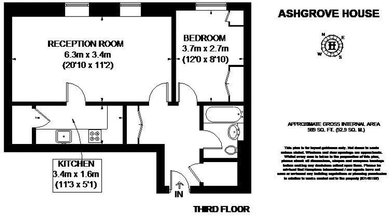 Floorplan 1 for Lindsay Square London SW1V