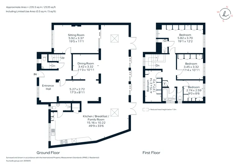 Floorplan 1 for Langley Road Watford WD17