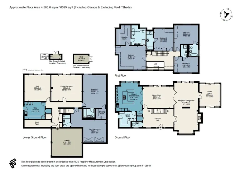 Floorplan 1 for The Ridges, Wokingham RG40