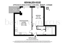 Blagdon Road, NEW MALDEN floorplan 1 out of 1
