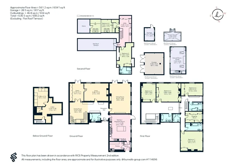 Floorplan 1 for Blackwell Hall Lane, Chesham, HP5