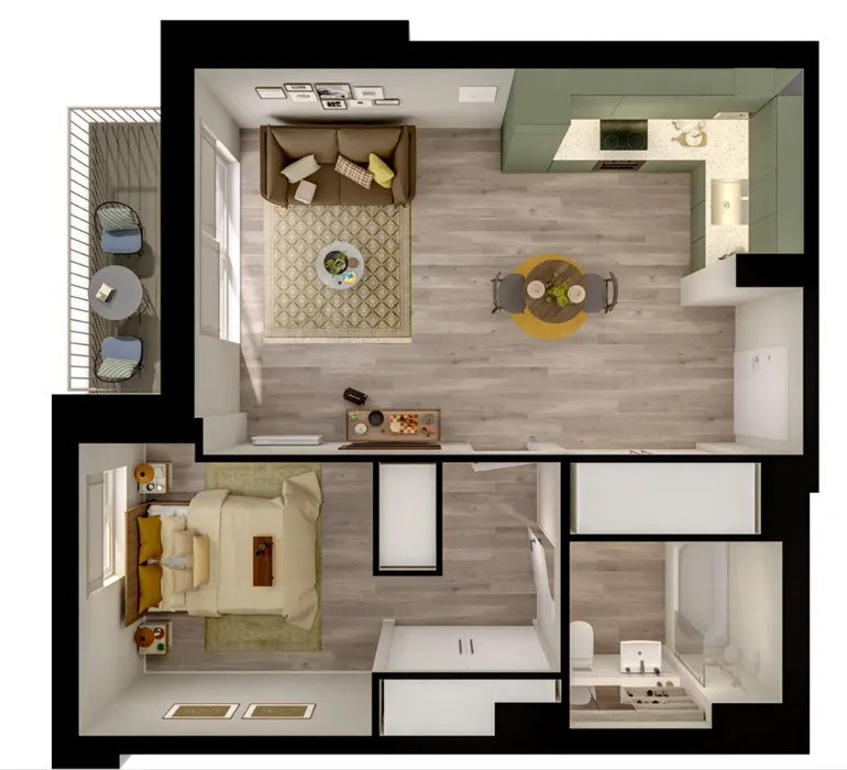 Floorplan 1 for Mill Mead Staines-upon-Thames TW18