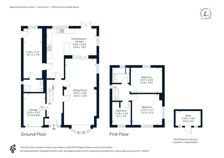 Floorplan 1 for Twyford Grove Banbury OX17
