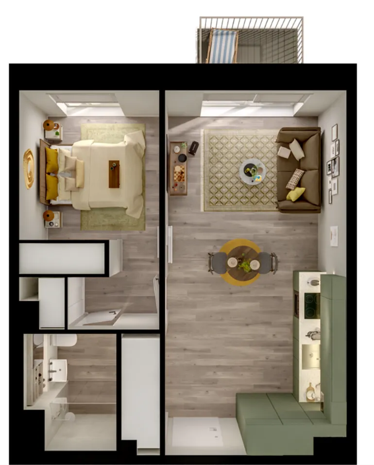 Floorplan 1 for Momento, Staines-upon-Thames