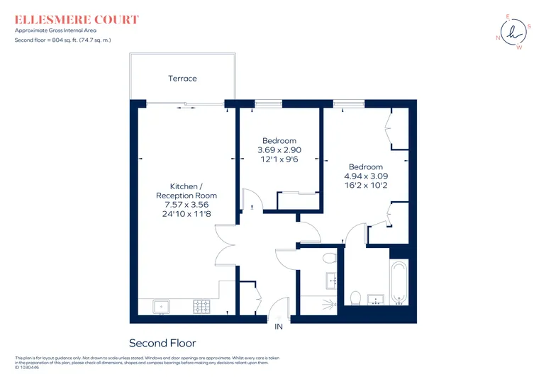 Floorplan 1 for Fulham Road London SW10