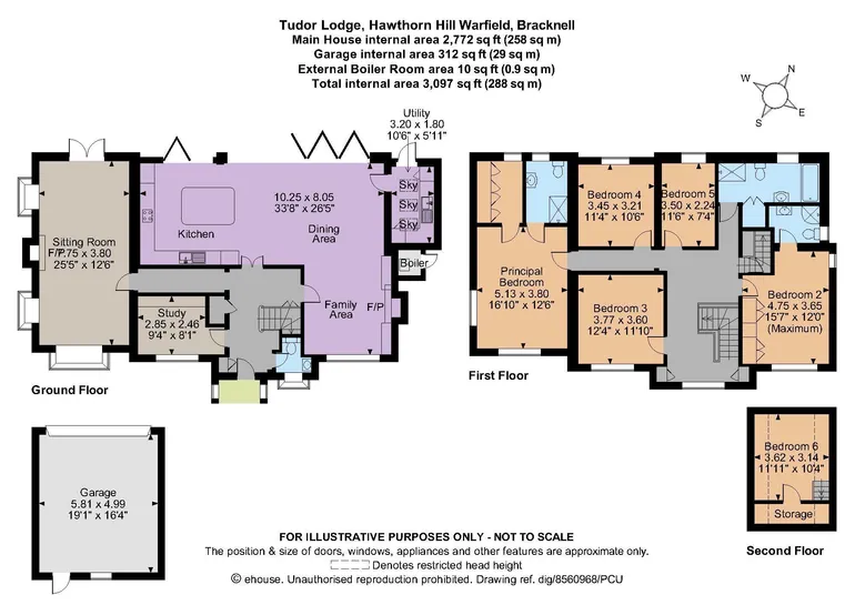 Floorplan 1 for Hawthorn Hill Bracknell RG42