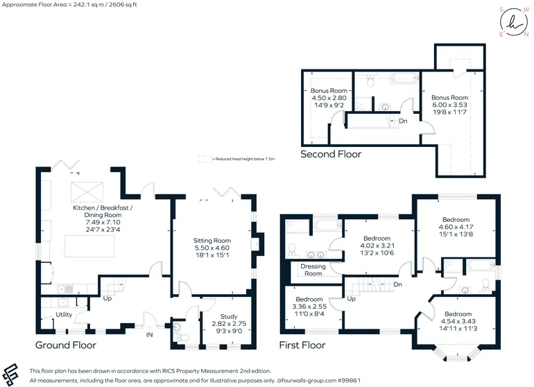 Floorplan 1 for Ellington Gardens Maidenhead SL6