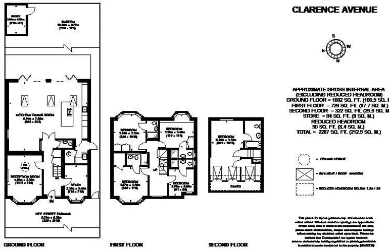 Floorplan 1 for Clarence Avenue New Malden KT3