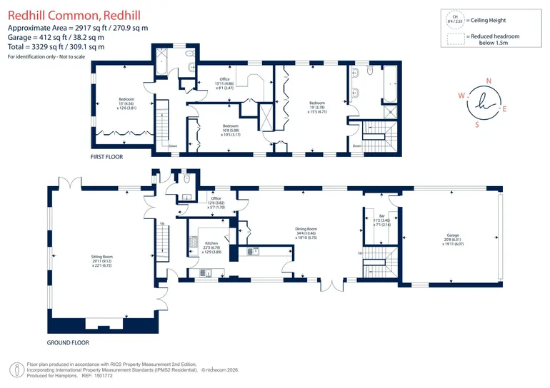 Floorplan 1 for Redhill Common, Redhill, RH1
