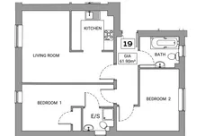 Regents Court, DURHAM floorplan 1 out of 1
