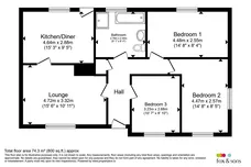 Blenheim Road, Yeovil floorplan 1 out of 1