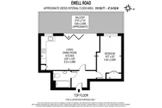 Ewell Road, SURBITON floorplan 1 out of 1
