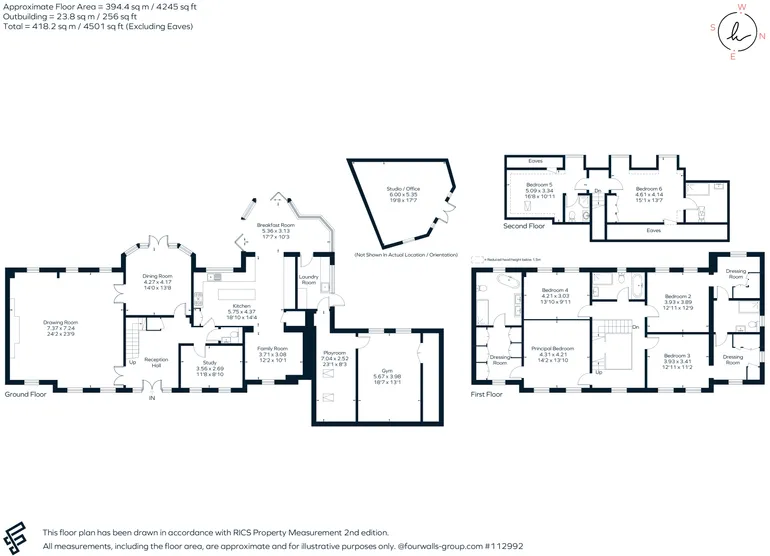 Floorplan 1 for Hatching Green, Harpenden, AL5