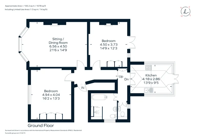 Floorplan 1 for Lansdowne Road Tunbridge Wells TN1