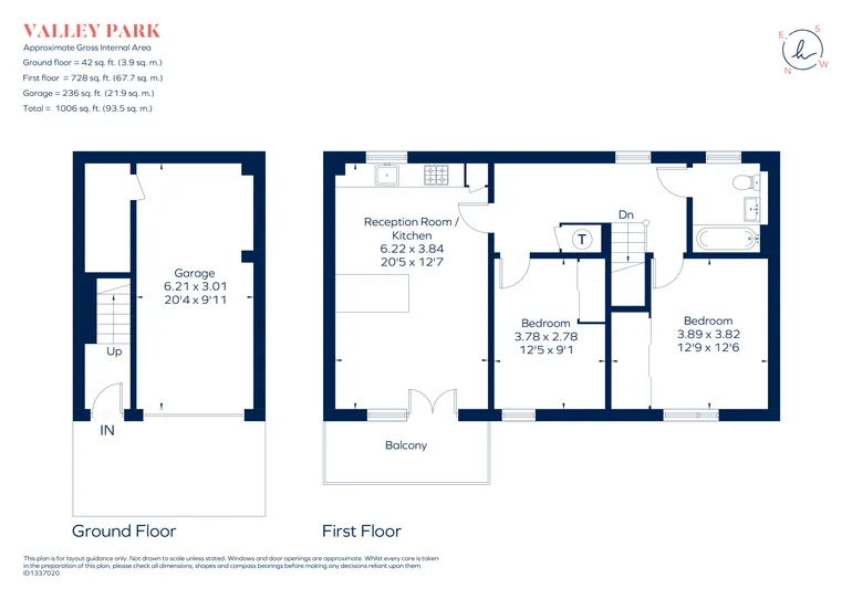 Floorplan 1 for 11 Datum Drive Didcot OX11