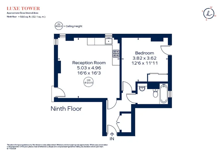 Floorplan 1 for Dock Street London E1