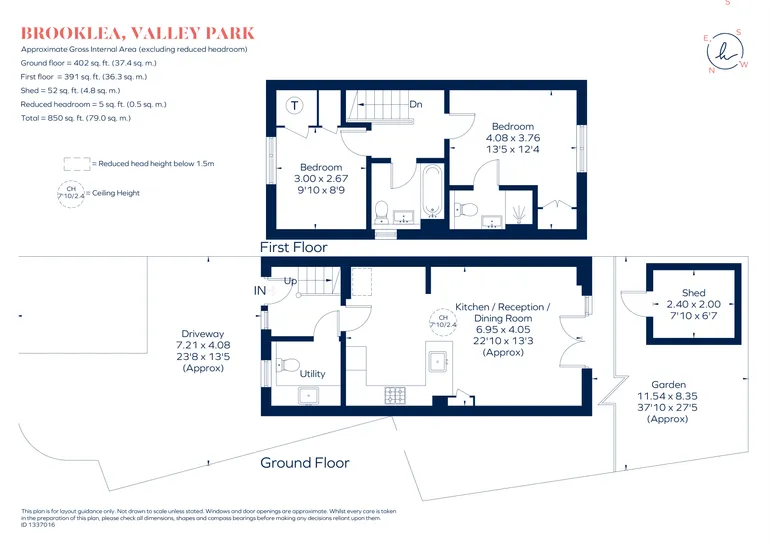 Floorplan 1 for 31 Roundhouse Road Didcot OX11