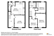 Cottington Close, Freshbrook, Swindon floorplan 1 out of 1