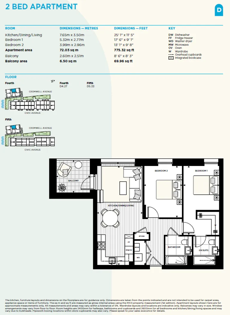 Floorplan 1 for Artisi, King Street, London, W6