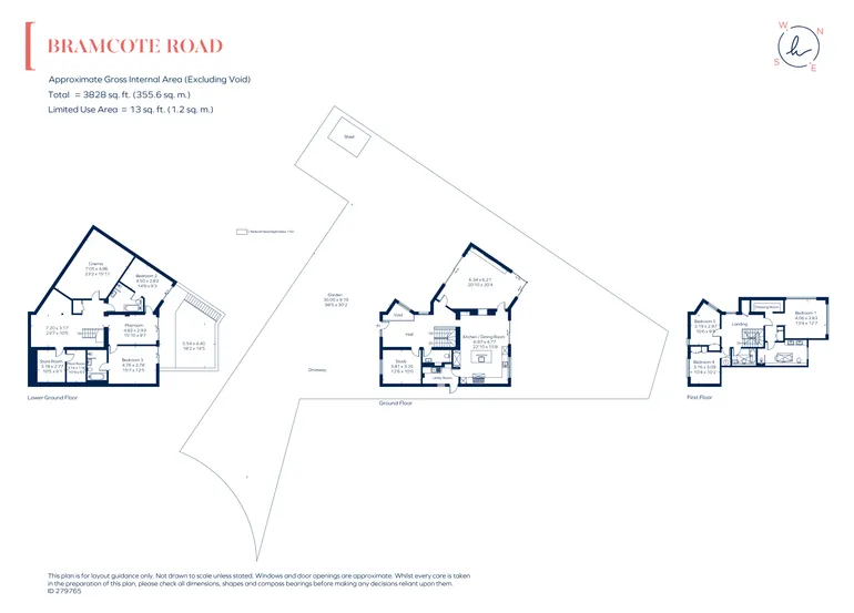 Floorplan 1 for Bramcote Road, London, SW15